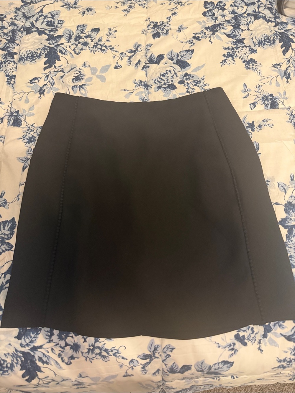 Classic Black Women’s Ponte A-Line Skirt